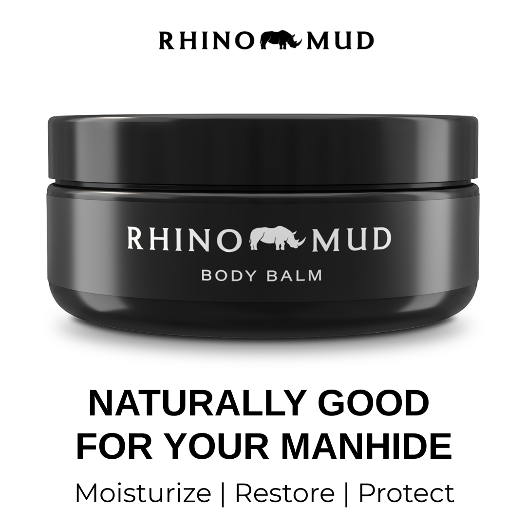 Daily Body Moisturizer — Natural Body Balm with Horsetail & Rose Hip | Rhino Mud